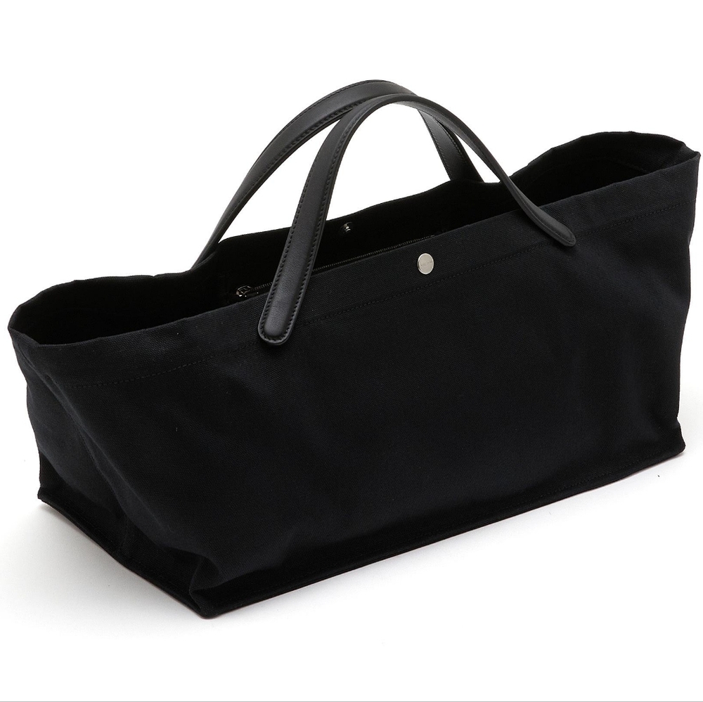 The Row Idaho Canvas Tote Bag Black